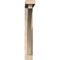 Ekena Millwork Thorton Block Smooth Bracket w/ Offset Brace, Douglas Fir, 3 1/2"W x 24"D x 24"H BKT0402X24X24THR05SDF - alternate 4